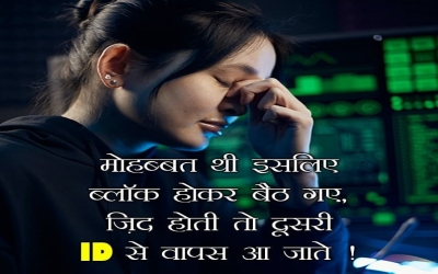 block hoker baith gye shayari background
